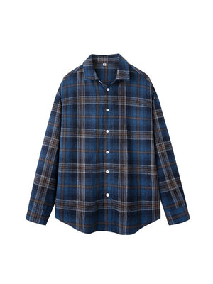 Color Matching Plaid Simplicity Shirts