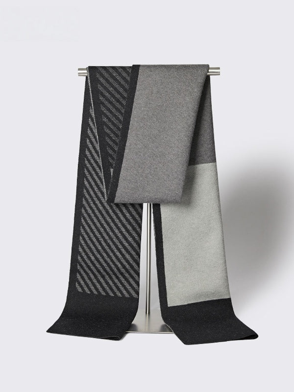 Écharpes à rayures à carreaux