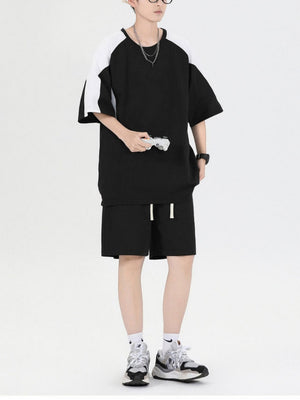 Loose-fit Quick-drying 2-piece Sets Set