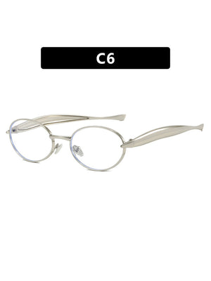 Small Oval-shaped Sunglasses