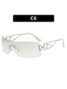 Frameless Cutout Sunglasses