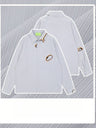 Liber Summer Men's Pocket decoration Stripes Shirts
