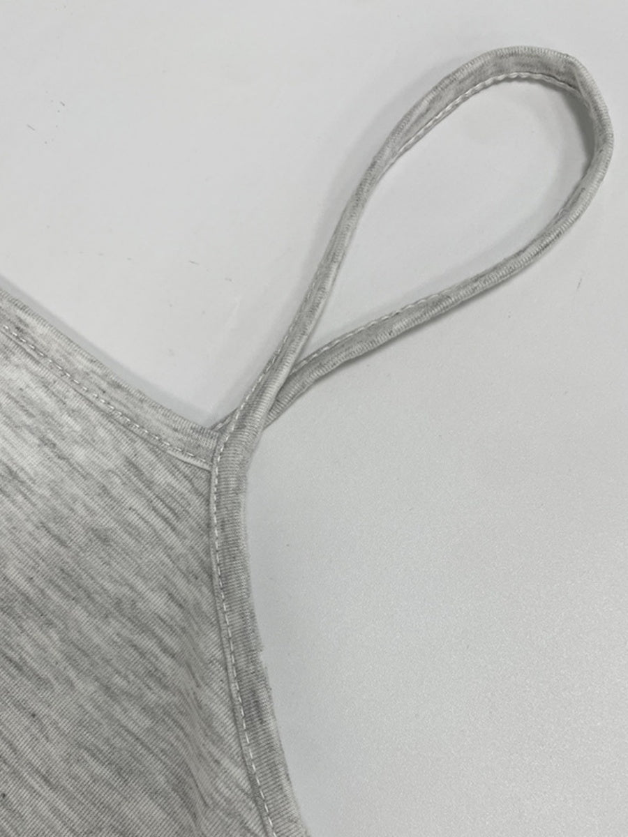 【SHIP AS USUAL】Suspenders Tank Tops Drawstring Pants Loose-fit 2-piece Sets