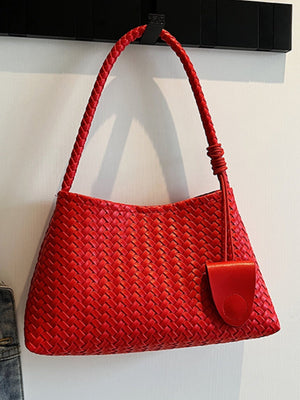 Woven Embossed Handbag