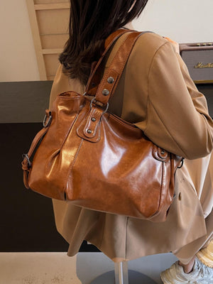 Large Capacity Shoulder Bag For Commuting