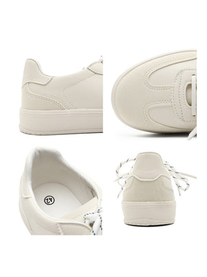 German Training Retro Color-blocked Lace-up Sneakers