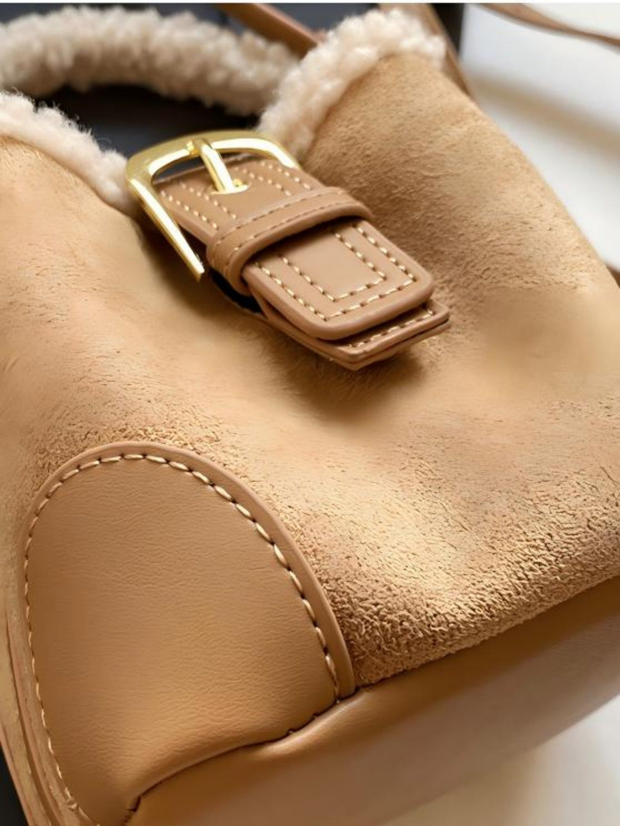 Plush Mini Crossbody Bag