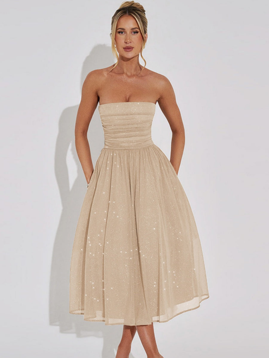 Liber Autumn Women's Sequins Maxi Dresses