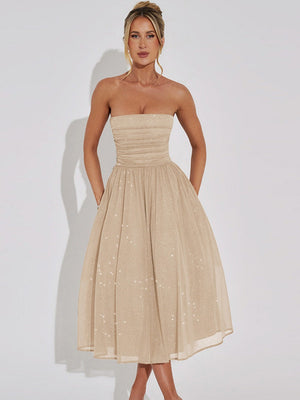 Liber Autumn Women's Sequins Maxi Dresses