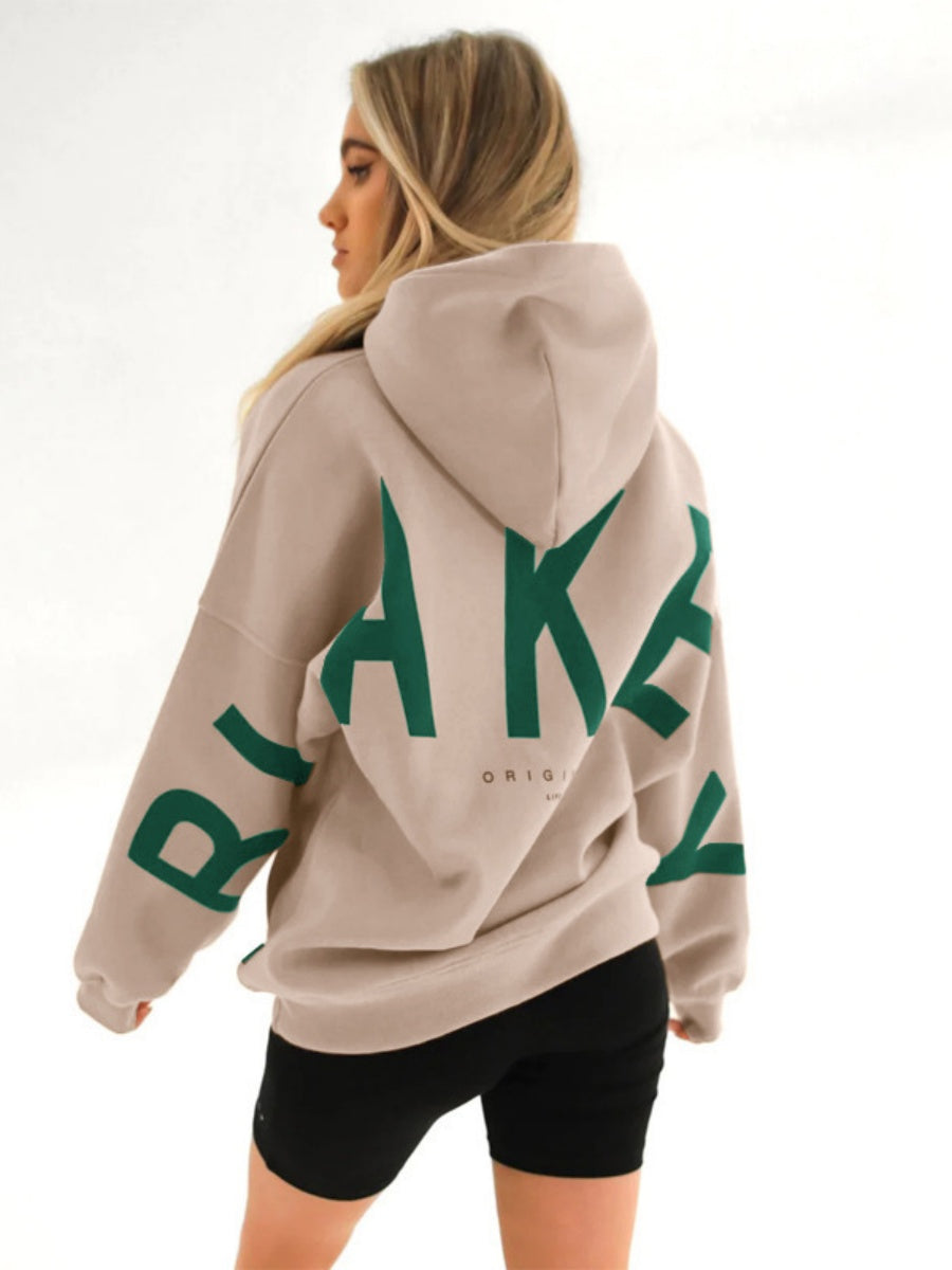 Liber Autumn Women's Letter Sweatshirts&Hoodies