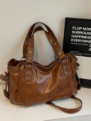 Large Capacity Shoulder Bag For Commuting