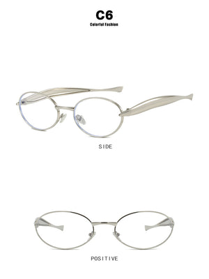 Small Oval-shaped Sunglasses