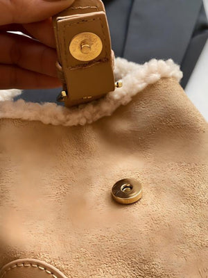 Plush Mini Crossbody Bag