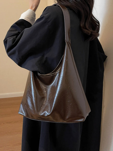 Soft And Spacious Commuter Shoulder Bag