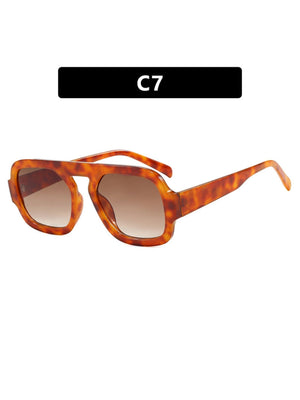 Leopard Print Sunglasses