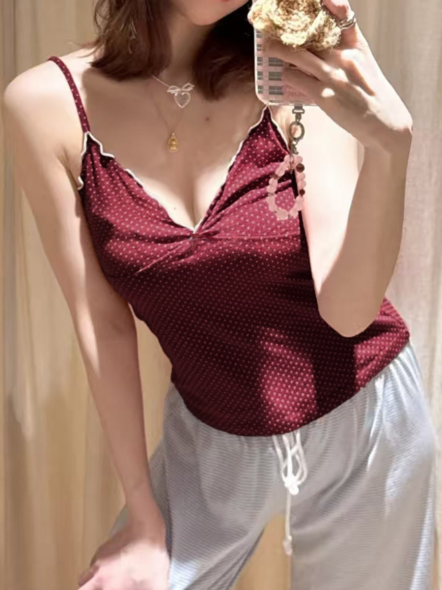 Polka Dot Camisole