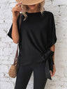 Batwing Sleeve Loose Casual Short-sleeved T-shirt