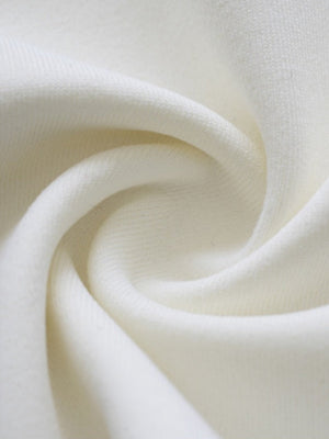 Simplicity Solid Color Hollow Bow Long-sleeved T-shirt