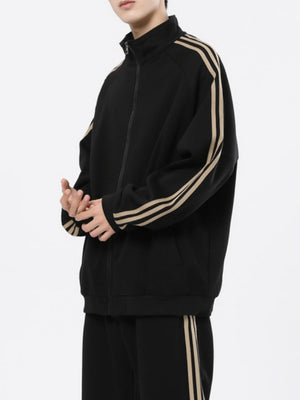 Vertical Stripes Loose-fit 2-piece Sets