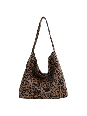 Leopard Print Large Capacity Shoulder Bag