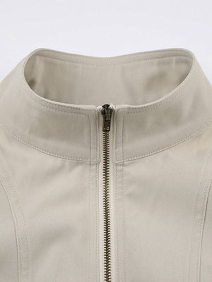 Liber Autumn Women's Pocket Zipper Jackets