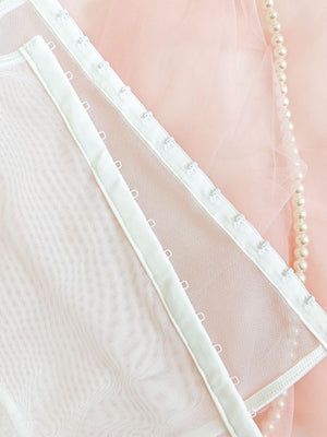 Lace Trim Splicing Mesh Perspective Camisoles