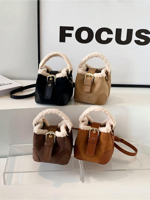Plush Mini Crossbody Bag