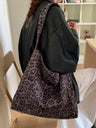 Leopard Print Large Capacity Shoulder Bag