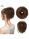 Fluffy Long Beard Curly Hair Updo Wig