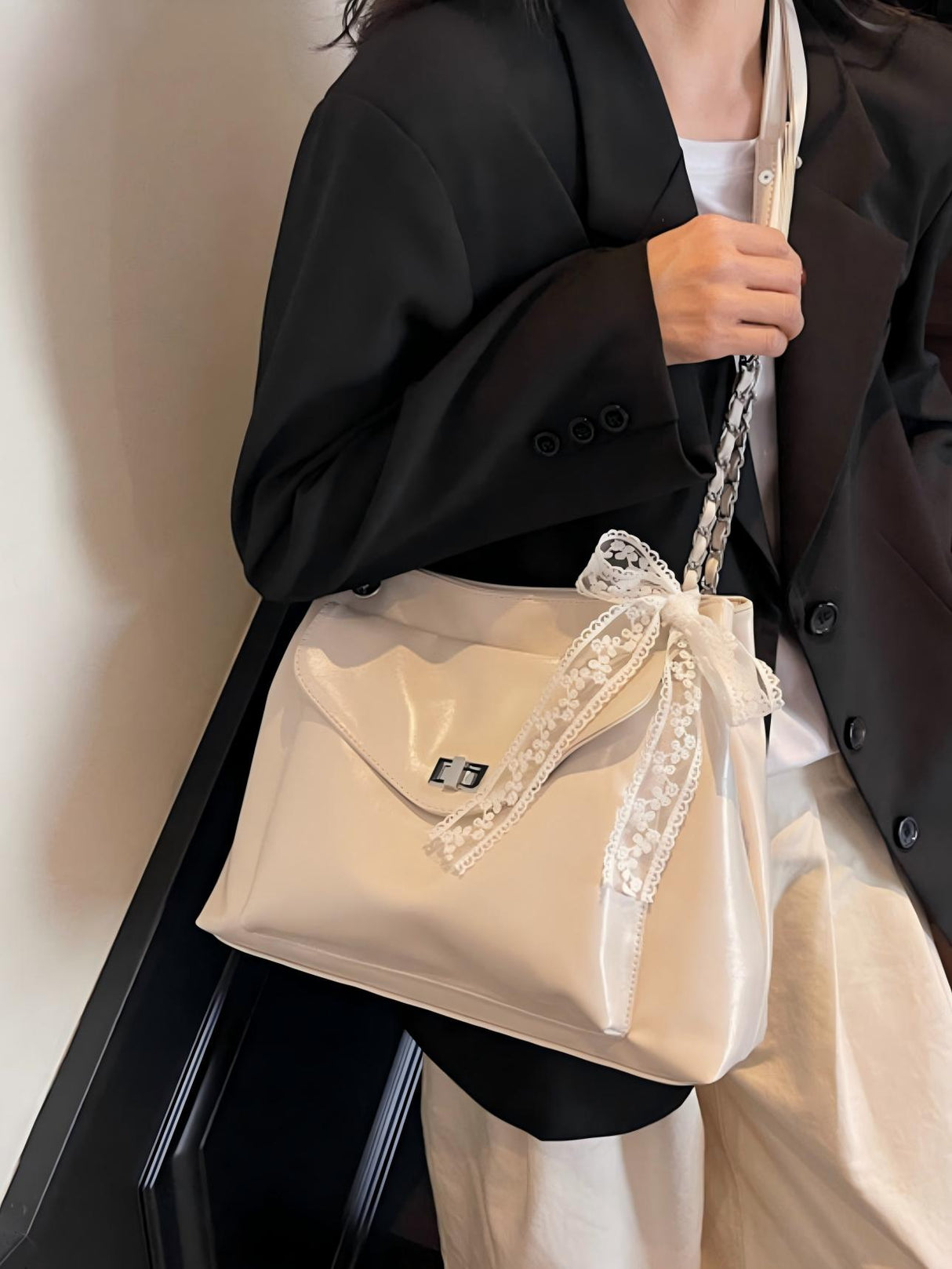 Chain Shoulder Strap Shoulder Bag