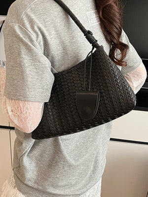 Woven Embossed Handbag