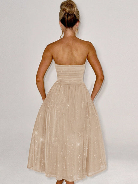 Liber Autumn Women's Sequins Maxi Dresses