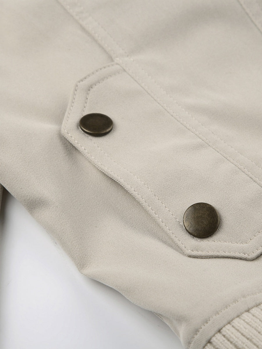 Liber Autumn Women's Pocket Zipper Jackets