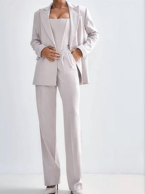Women's Suit Jacket, Overcoat, Trousers Multi-piece Sets