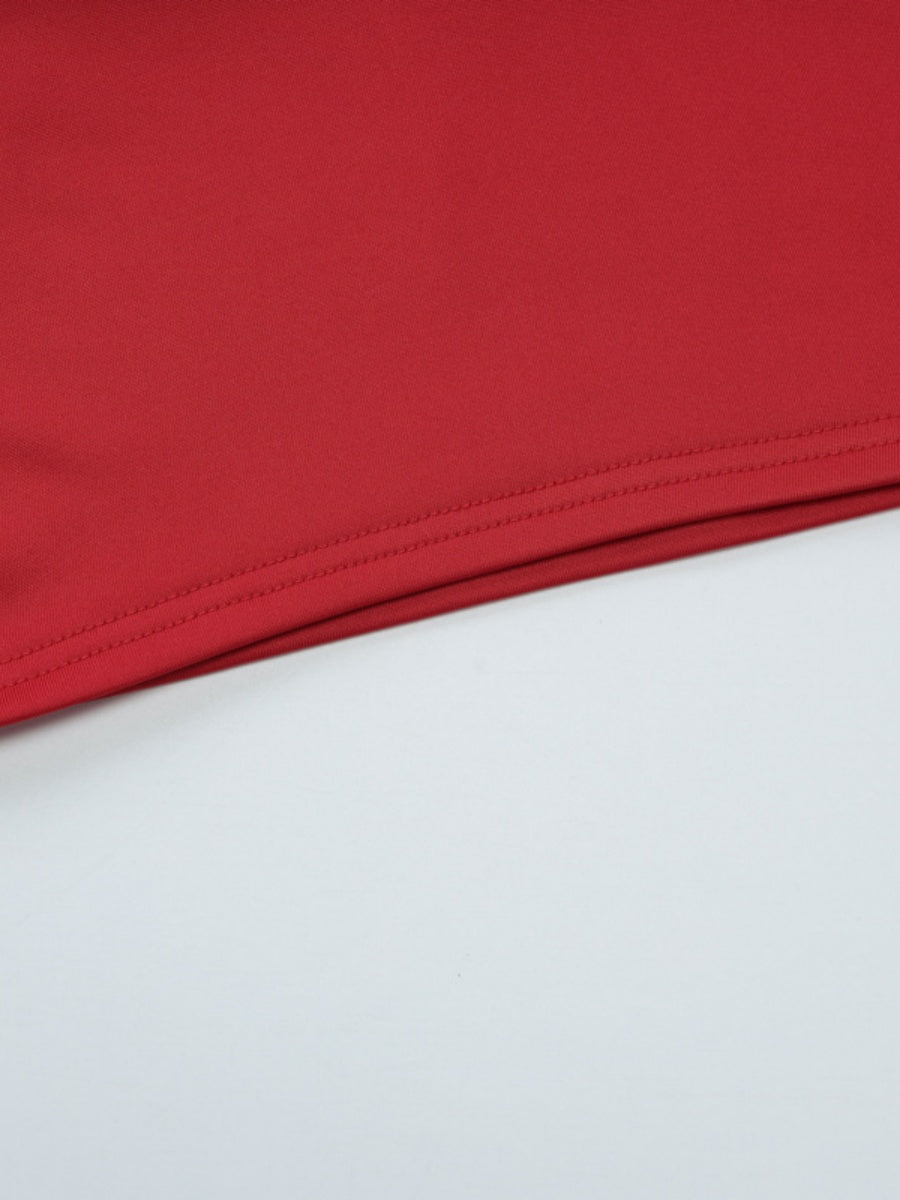 【SHIP AS USUAL】Deep V Backless Halter Jacket Tank Tops