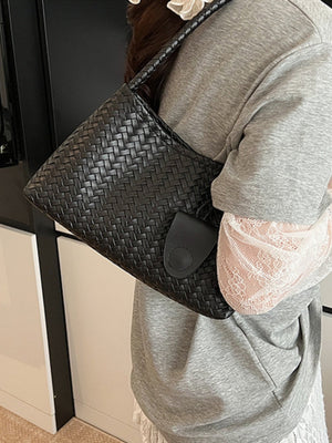 Woven Embossed Handbag