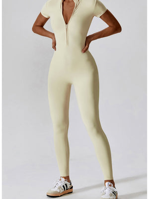 Liber Autumn Women's Zipper Bodysuit