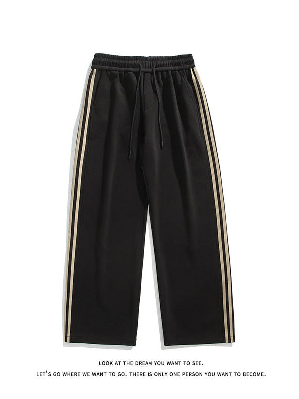 Vertical Stripes Loose-fit 2-piece Sets