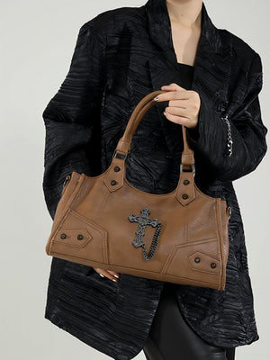 It's A Chain-studded Handbag.