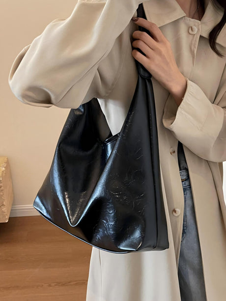 Soft And Spacious Commuter Shoulder Bag