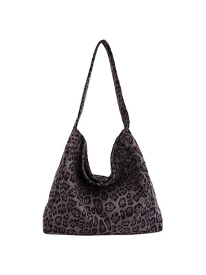 Leopard Print Large Capacity Shoulder Bag