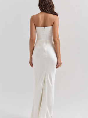 Satin Bob Bob Sexy Slim-fit Mermaid Long Dress