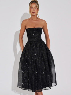 Liber Autumn Women's Sequins Maxi Dresses
