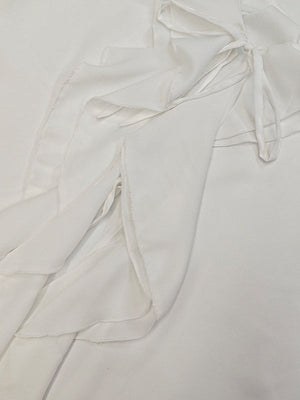 Liber Spring Women's Ruffle Chiffon shirt