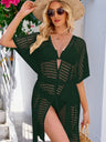 Hollow Knitting Cardigan Perspective Cover Ups