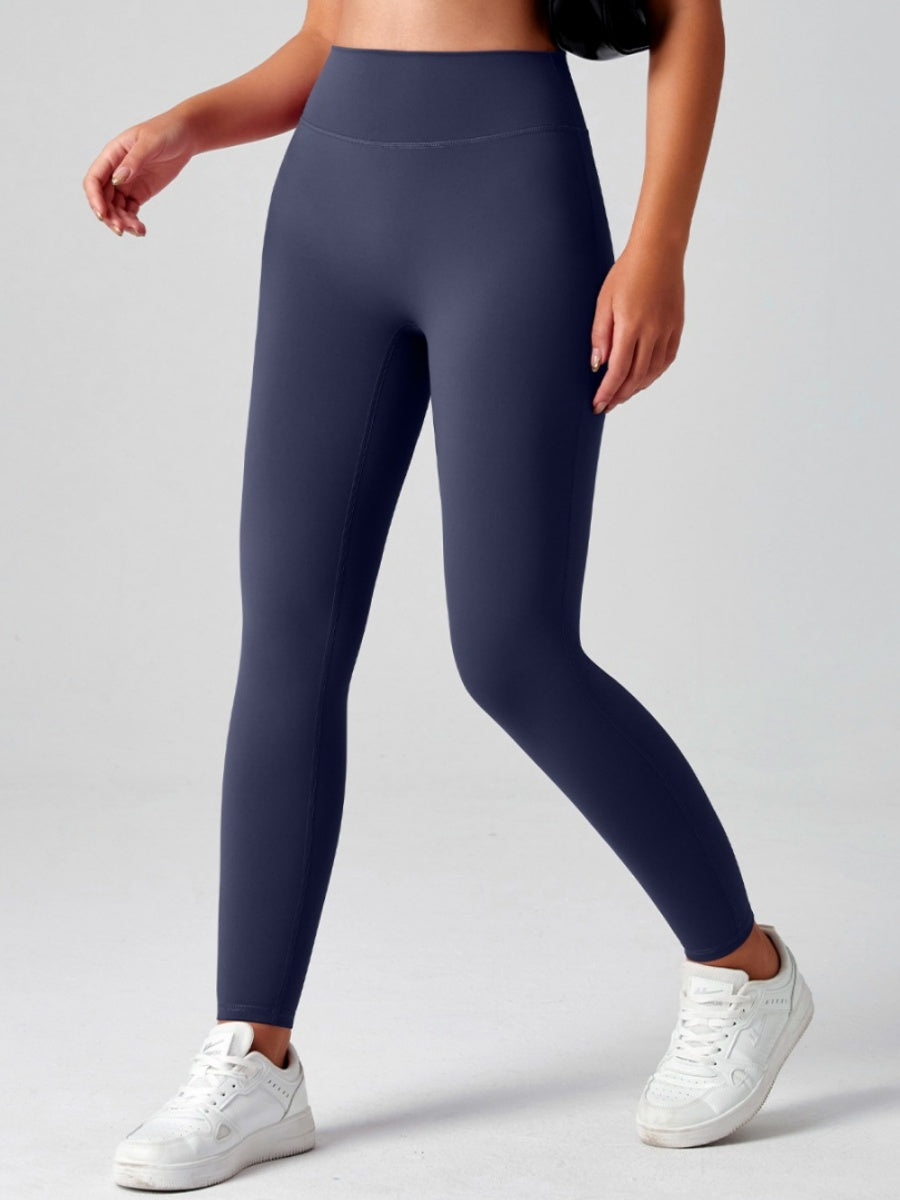 Pocket Peach Butt Yoga High Waist Buttocks Lift Sanded Stretch Tight Fit Sports Pants