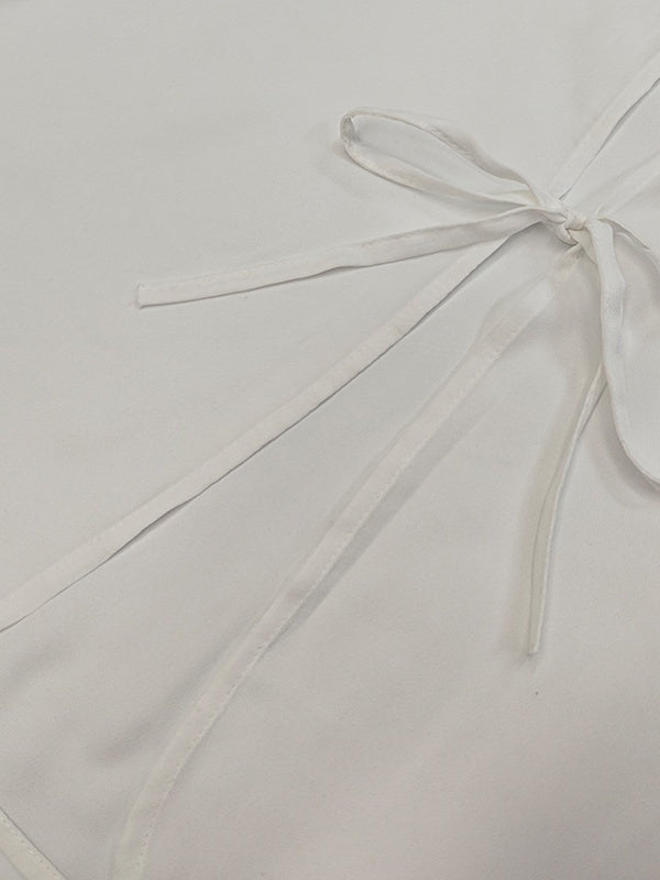 Liber Spring Women's Ruffle Chiffon shirt