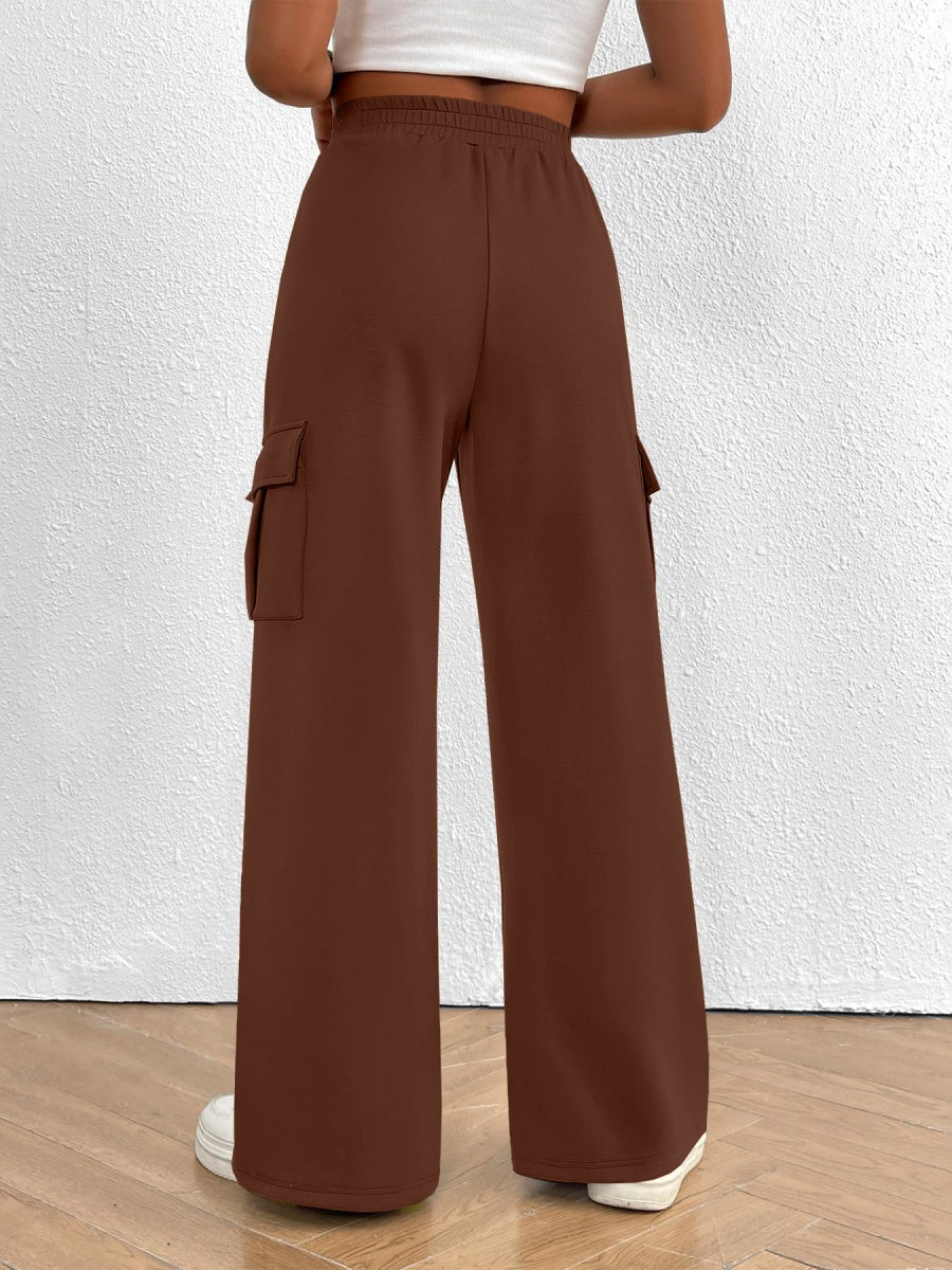 Loose-fitting Wide-leg Casual Trousers
