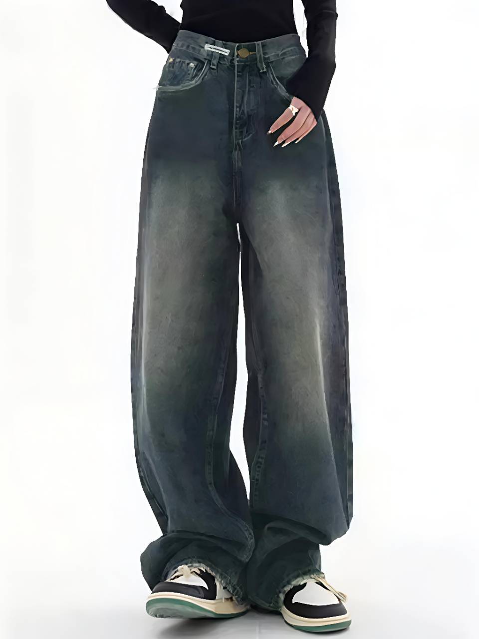 Liber Summer Women's Old Jeans