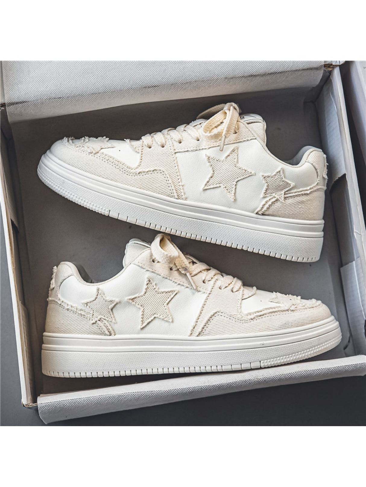 Liber Four Seasons Five-Pointed Star Men's Casual Sneakers